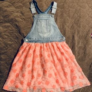Girl’s Overall Dress